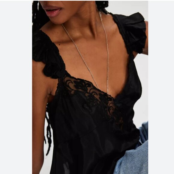new Free People Harmony Lace Tank 253 - Picture 5 of 13